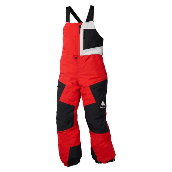 Dziecięce Spodnie Snowboardowe Burton GORE-TEX Powline Bib (Flame Scarlet/True Black) FW26_8