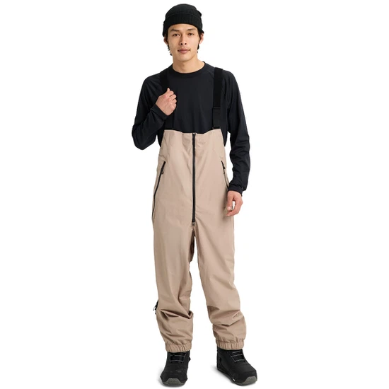 Spodnie Snowboardowe Burton AK GORE-TEX 2L Futuretrust Bib (Summit Taupe) FW26_1 thumbnail
