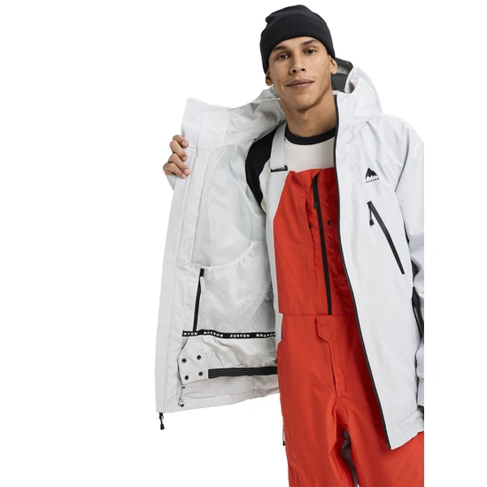 Kurtka Snowboardowa Burton Reserve GORE-TEX 2L (Gray Cloud) FW26_7