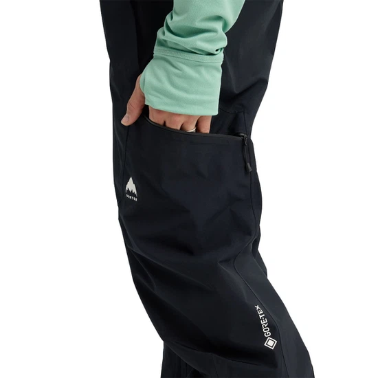 Męskie Spodnie Snowboardowe Burton Reserve GORE-TEX 2L Bib Tall (True Black) FW26_6 thumbnail