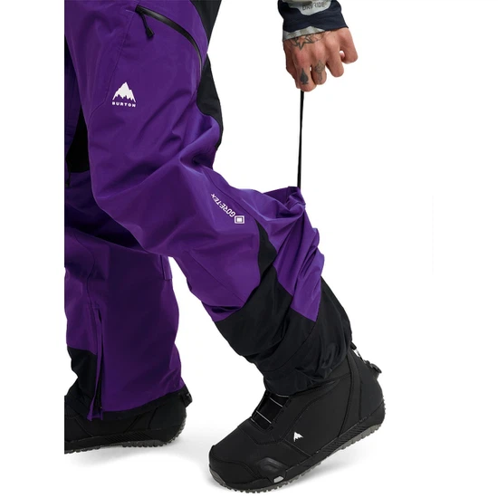 Męskie Spodnie Snowboardowe Burton Reserve GORE-TEX 2L Bib (Prism Violet/True Black) FW26_7