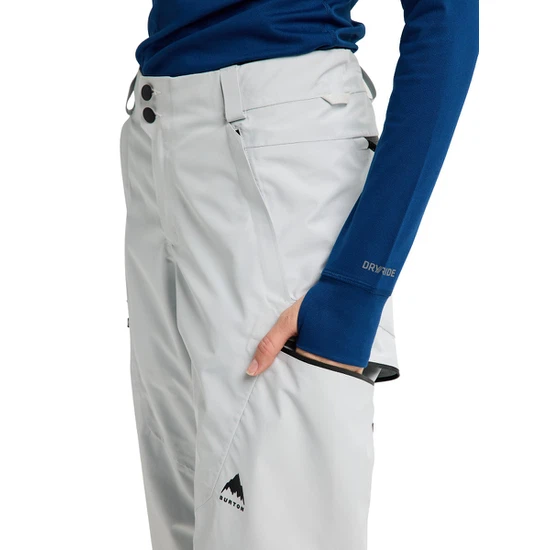 Damskie Spodnie Snowboardowe Burton Reserve GORE-TEX 2L (Gray Cloud) FW26_4