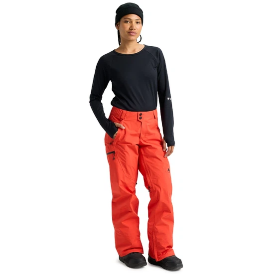 Damskie Spodnie Snowboardowe Burton Reserve GORE-TEX 2L (Fiesta Red) FW26_3