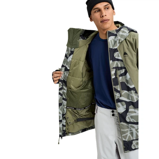 Kurtka Snowboardowa Burton Reserve 2L Insulated (Graffiti Camo/Forest Moss) FW26_8 thumbnail
