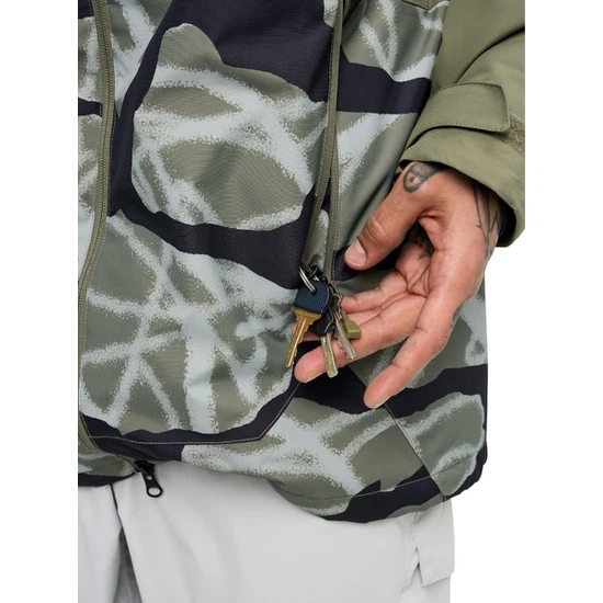 Kurtka Snowboardowa Burton Reserve 2L Insulated (Graffiti Camo/Forest Moss) FW26_5 thumbnail