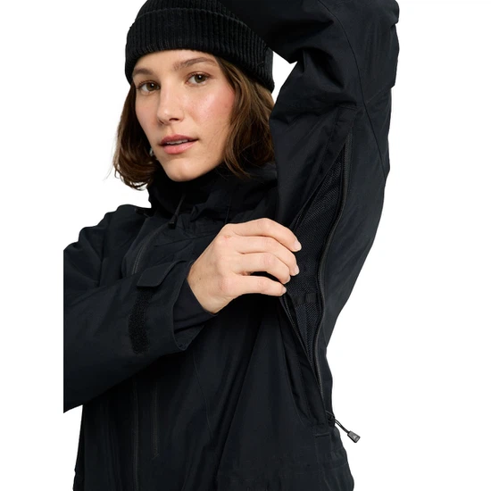 Damska Kurtka Snowboardowa Burton Reserve 2L Insulated (True Black) FW26_7 thumbnail
