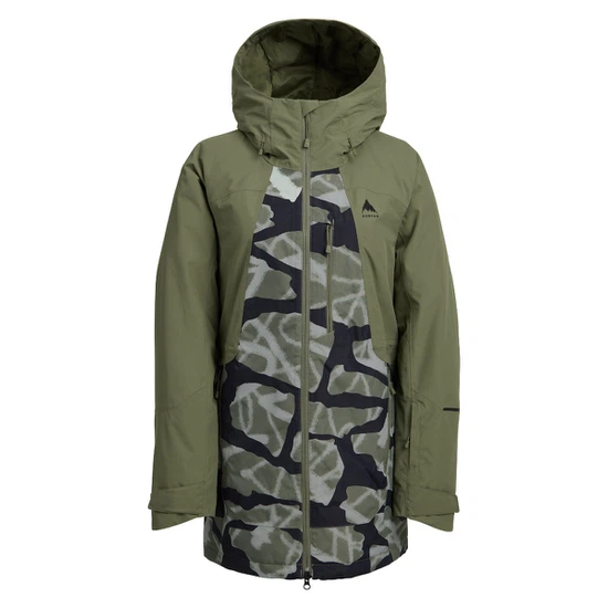 Damska Kurtka Snowboardowa Burton Reserve 2L Insulated (Forest Moss/Graffiti Camo) FW26_9