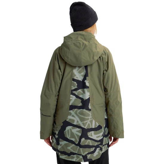 Damska Kurtka Snowboardowa Burton Reserve 2L Insulated (Forest Moss/Graffiti Camo) FW26_2