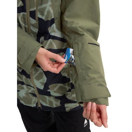 Damska Kurtka Snowboardowa Burton Reserve 2L Insulated (Forest Moss/Graffiti Camo) FW26_6