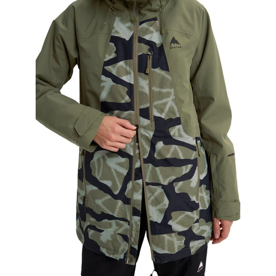 Damska Kurtka Snowboardowa Burton Reserve 2L Insulated (Forest Moss/Graffiti Camo) FW26_4
