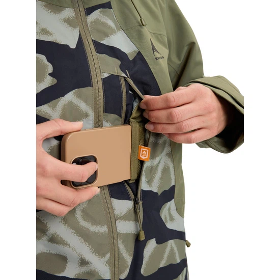 Damska Kurtka Snowboardowa Burton Reserve 2L Insulated (Forest Moss/Graffiti Camo) FW26_5 thumbnail