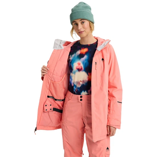 Damska Kurtka Snowboardowa Burton Reserve 2L Insulated (Sunrise Coral) FW26_4