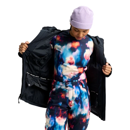 Damska Kurtka Snowboardowa Burton Reserve 2L Insulated Stretch (True Black) FW26_7 thumbnail