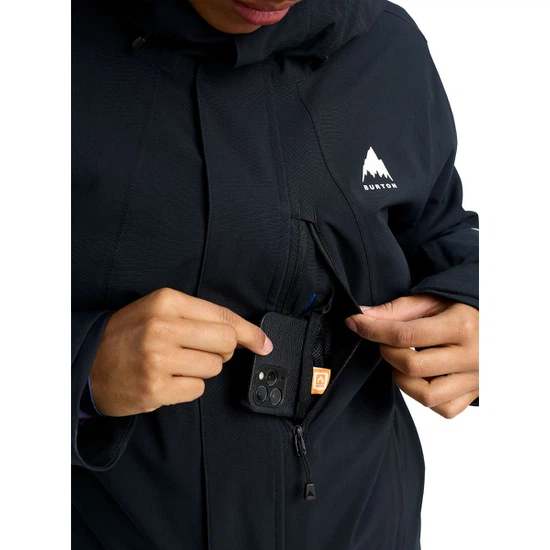 Damska Kurtka Snowboardowa Burton Reserve 2L Insulated Stretch (True Black) FW26_4