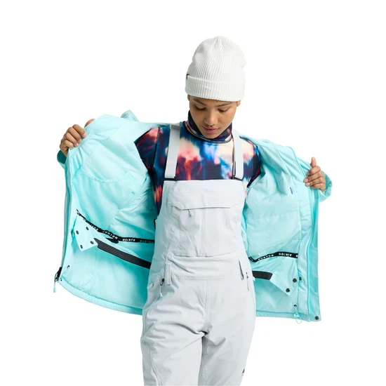 Damska Kurtka Snowboardowa Burton Reserve 2L Insulated Stretch (Light Teal) FW26_8 thumbnail