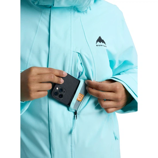Damska Kurtka Snowboardowa Burton Reserve 2L Insulated Stretch (Light Teal) FW26_5 thumbnail