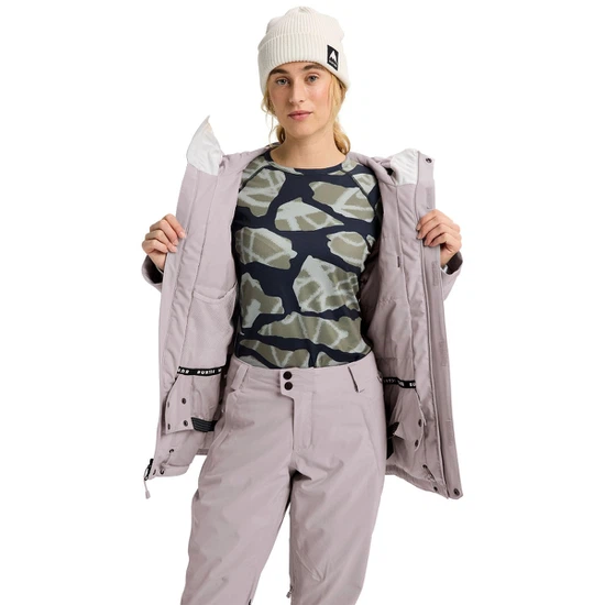 Damska Kurtka Snowboardowa Burton Reserve 2L Insulated Stretch (Washed Lavender) FW26_4 thumbnail
