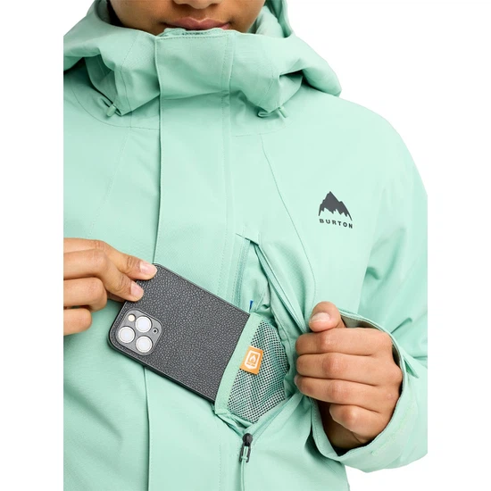 Damska Kurtka Snowboardowa Burton Reserve 2L Insulated Stretch (Soft Sage) FW26_4 thumbnail