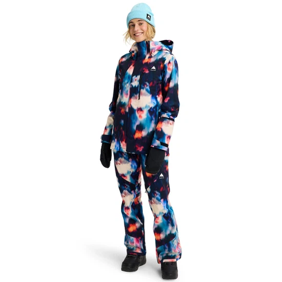 Damska Kurtka Snowboardowa Burton Reserve 2L Insulated Stretch (Floral Blur) FW26_3