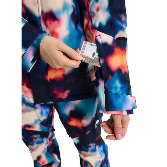 Damska Kurtka Snowboardowa Burton Reserve 2L Insulated Stretch (Floral Blur) FW26_4