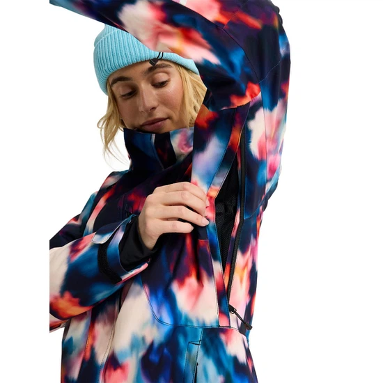 Damska Kurtka Snowboardowa Burton Reserve 2L Insulated Stretch (Floral Blur) FW26_6