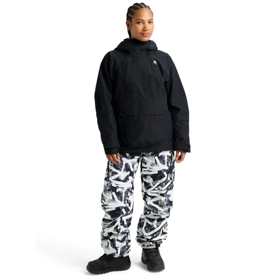 Damska Kurtka Snowboardowa Burton Reserve 2L Relaxed Anorak (True Black) FW26_3