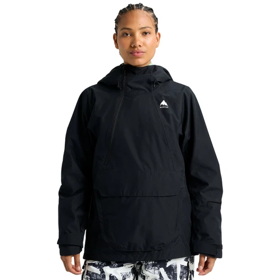 Damska Kurtka Snowboardowa Burton Reserve 2L Relaxed Anorak (True Black) FW26_1 thumbnail