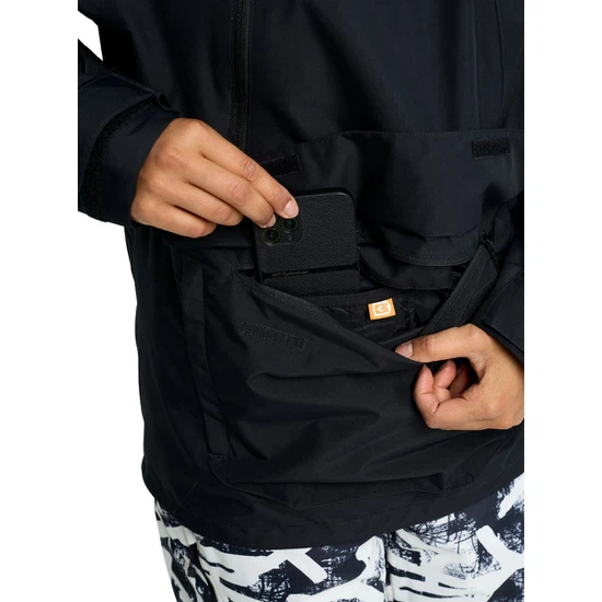 Damska Kurtka Snowboardowa Burton Reserve 2L Relaxed Anorak (True Black) FW26_4