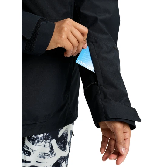 Damska Kurtka Snowboardowa Burton Reserve 2L Relaxed Anorak (True Black) FW26_6 thumbnail