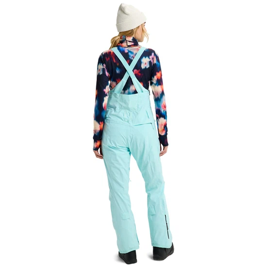 Damskie Spodnie Snowboardowe Burton Reserve 2L Stretch Bib (Light Teal) FW26_3 thumbnail