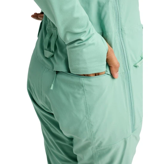 Damskie Spodnie Snowboardowe Burton Reserve 2L Stretch Bib (Soft Sage) FW26_6 thumbnail