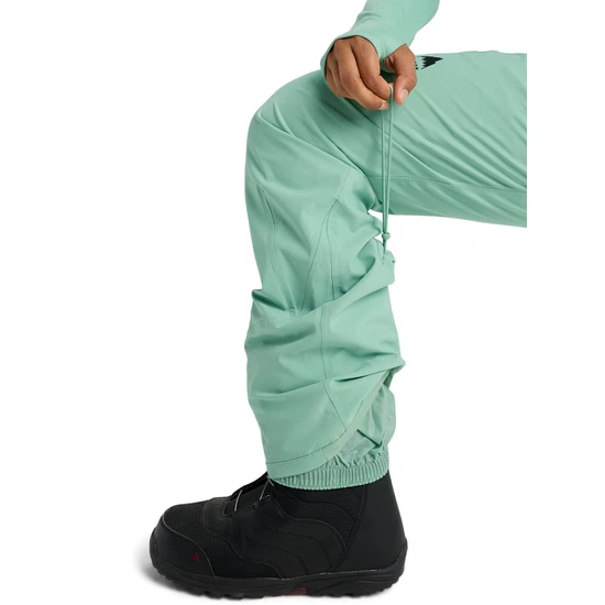 Damskie Spodnie Snowboardowe Burton Reserve 2L Stretch Bib (Soft Sage) FW26_7