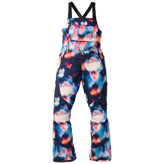 Damskie Spodnie Snowboardowe Burton Reserve 2L Stretch Bib (Floral Blur) FW26_8