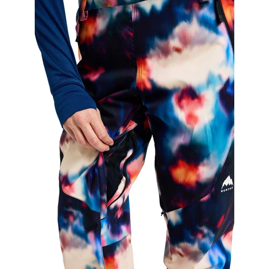 Damskie Spodnie Snowboardowe Burton Reserve 2L Stretch Bib (Floral Blur) FW26_6