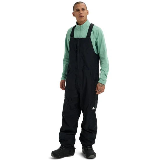Spodnie Snowboardowe Burton Reserve 2L Relaxed Bib (True Black) FW26_1