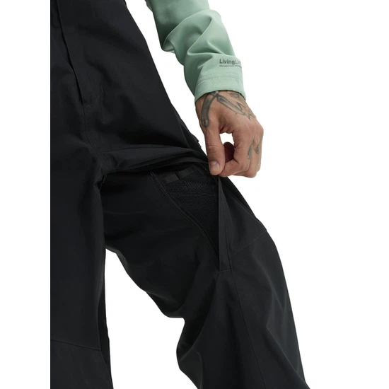 Spodnie Snowboardowe Burton Reserve 2L Relaxed Bib (True Black) FW26_6