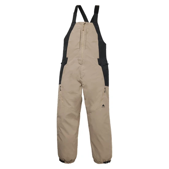 Spodnie Snowboardowe Burton Reserve 2L Relaxed Bib (Summit Taupe/True Black) FW26_8 thumbnail