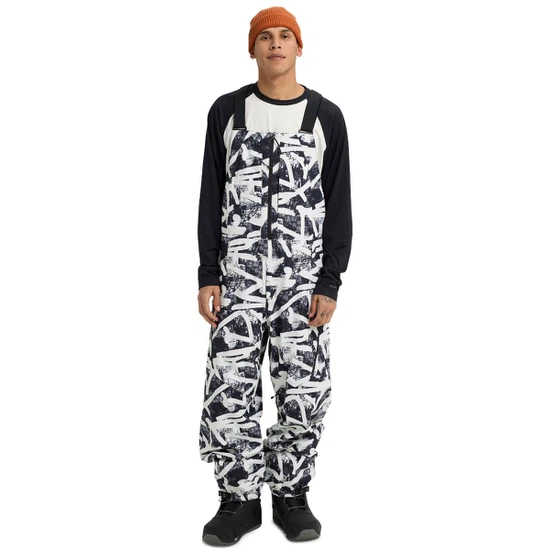 Spodnie Snowboardowe Burton Reserve 2L Relaxed Bib (City Streets) FW26_3