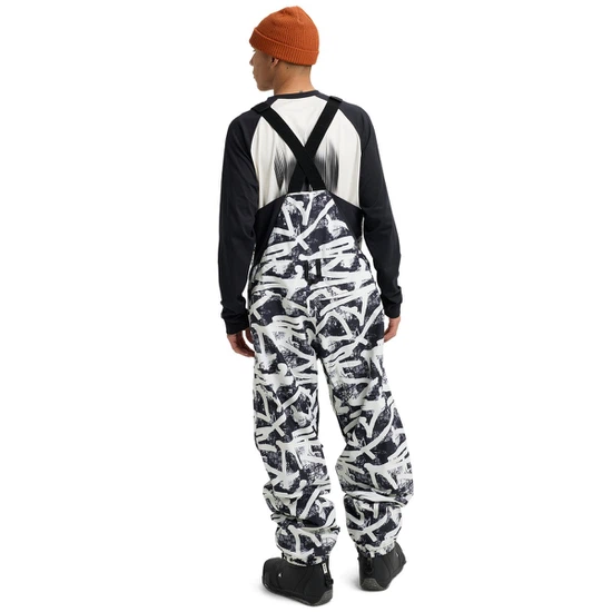 Spodnie Snowboardowe Burton Reserve 2L Relaxed Bib (City Streets) FW26_2 thumbnail