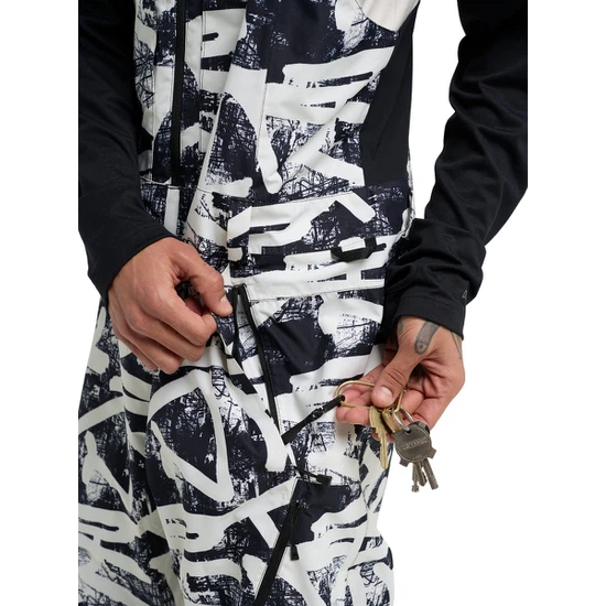 Spodnie Snowboardowe Burton Reserve 2L Relaxed Bib (City Streets) FW26_5