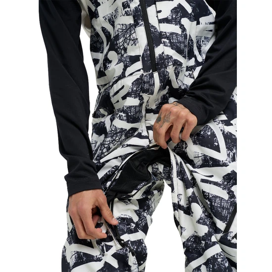 Spodnie Snowboardowe Burton Reserve 2L Relaxed Bib (City Streets) FW26_6 thumbnail