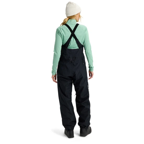 Damskie Spodnie Snowboardowe Burton Reserve 2L Bib (True Black) FW26_3 thumbnail