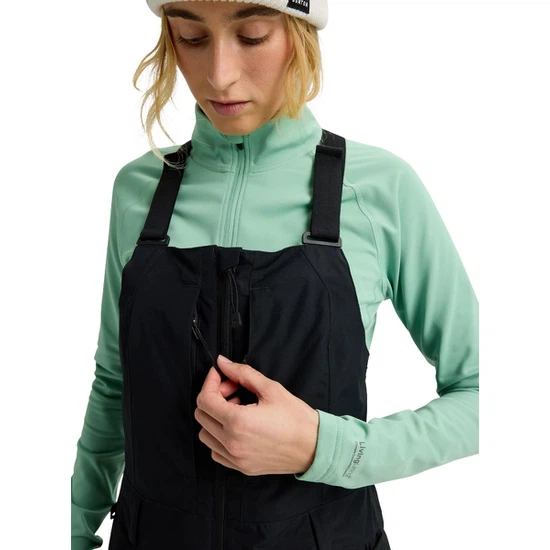 Damskie Spodnie Snowboardowe Burton Reserve 2L Bib (True Black) FW26_4 thumbnail