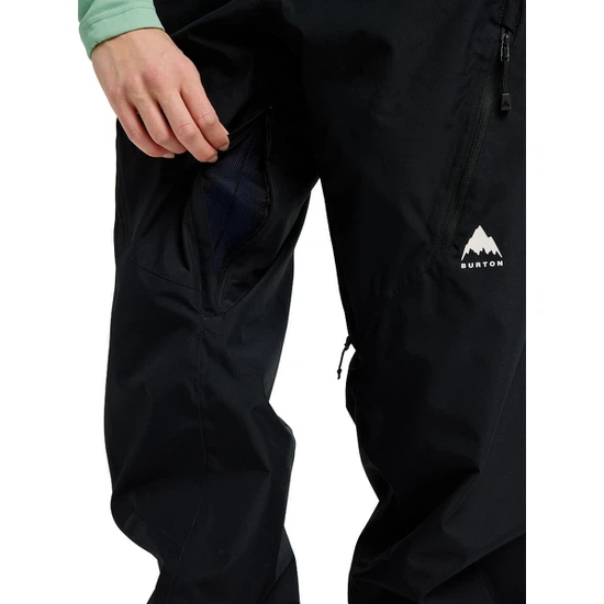 Damskie Spodnie Snowboardowe Burton Reserve 2L Bib (True Black) FW26_6