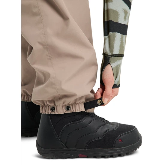 Damskie Spodnie Snowboardowe Burton Reserve 2L Bib (Summit Taupe) FW26_7 thumbnail