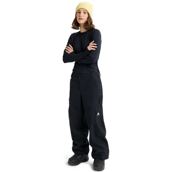 Damskie Spodnie Snowboardowe Burton Reserve 2L Relaxed (True Black) FW26_3 thumbnail
