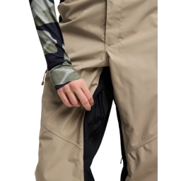 Damskie Spodnie Snowboardowe Burton Reserve 2L Relaxed (Summit Taupe/True Black) FW26_6 thumbnail