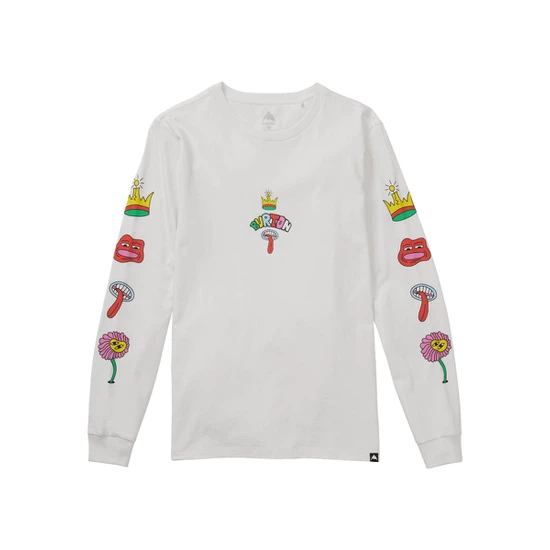 Longsleeve Burton Counterbalance 26 (Stout White) FW26_7