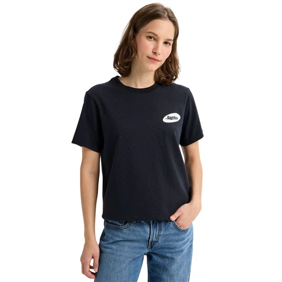 Koszulka Burton Heavyweight Logo (True Black) FW26_2