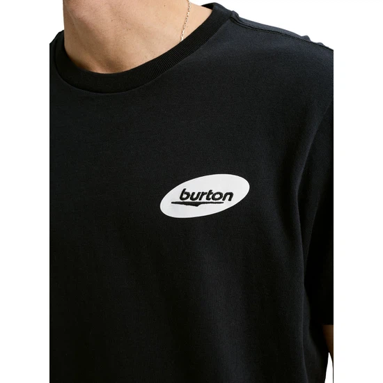 Koszulka Burton Heavyweight Logo (True Black) FW26_6 thumbnail